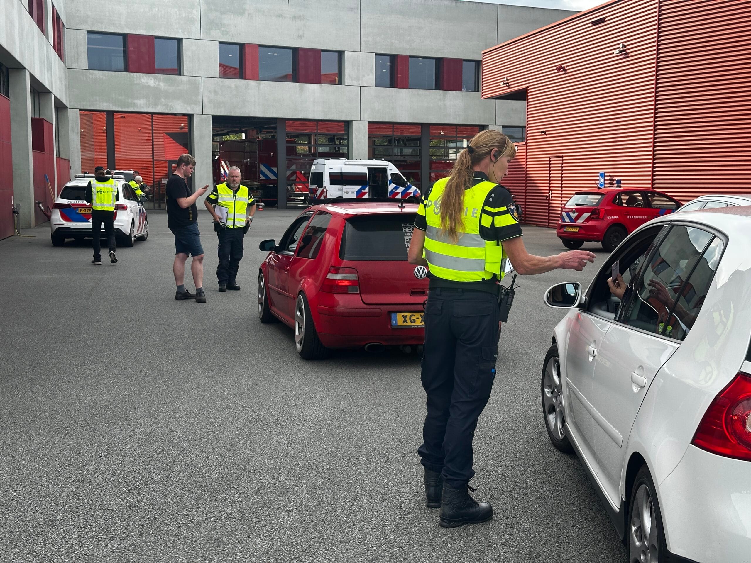politiecontrole brandweer Emmen