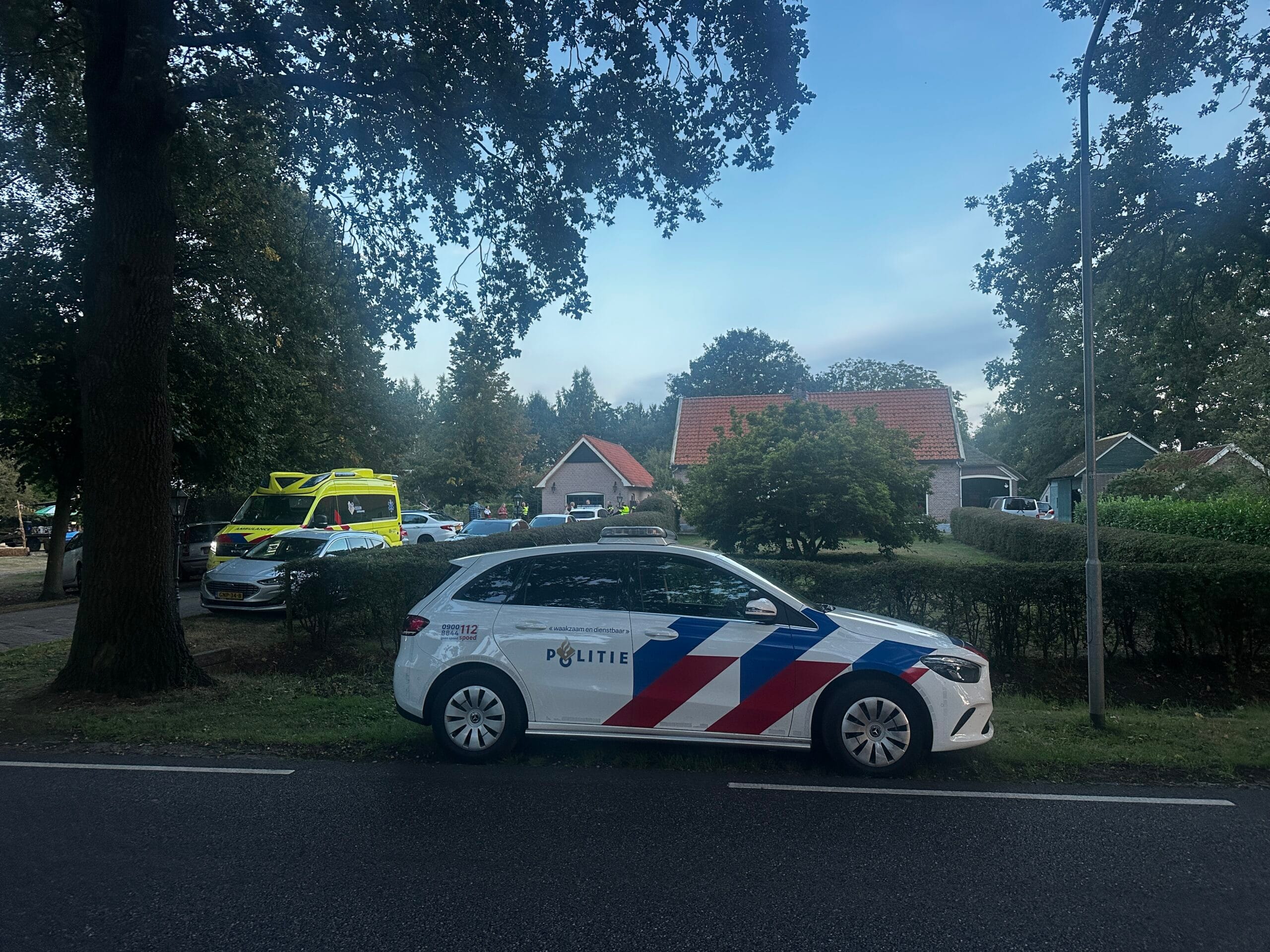 politie lichtbuks ongeval