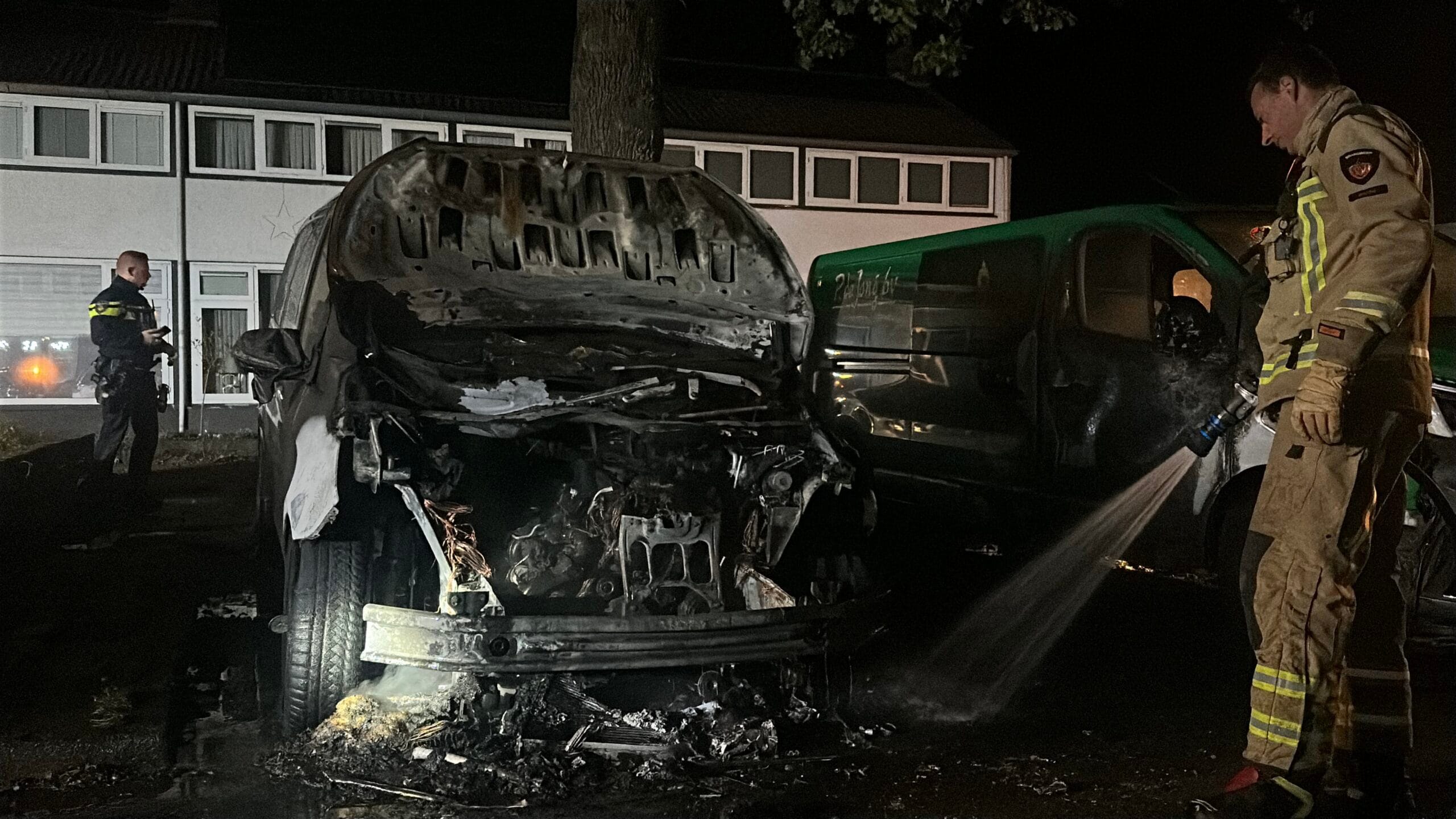 Autobrand in Emmermeer