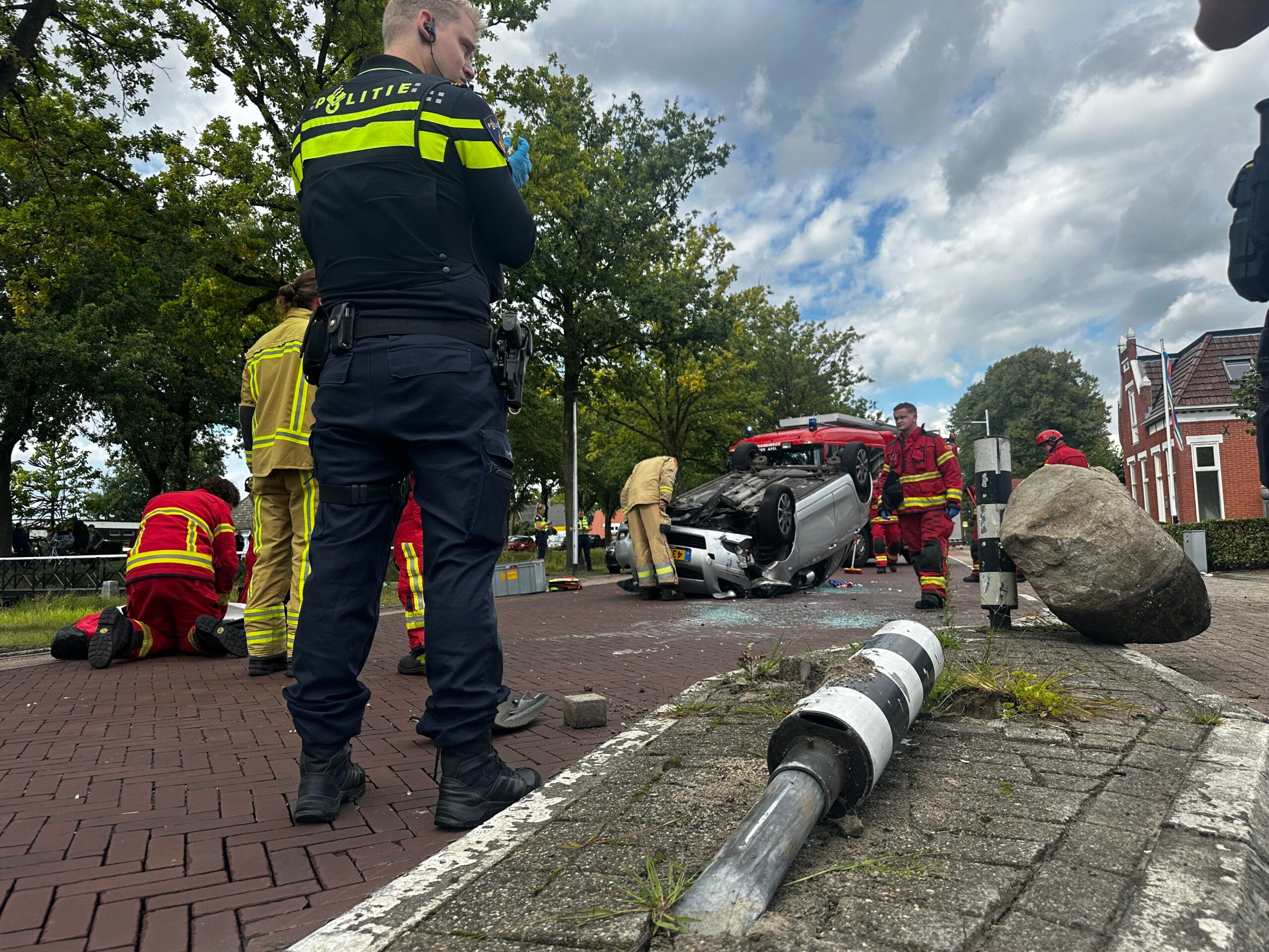 Heftig ongeval in Barnflair, Oost-Ter Apel