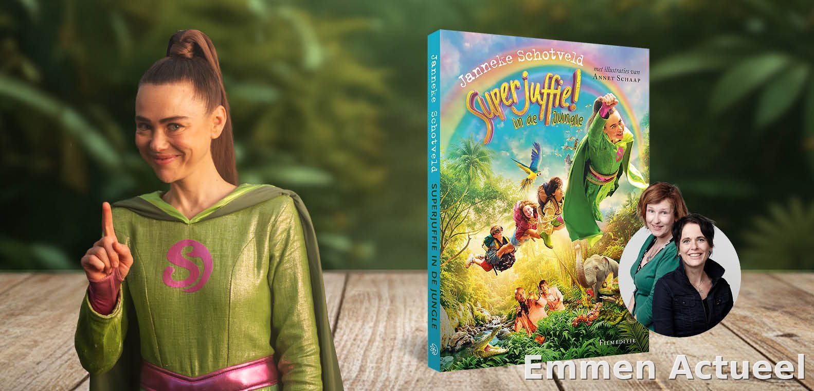 Signeersessie schrijfster Superjuffie-boeken in WILDLANDS – Emmen Actueel