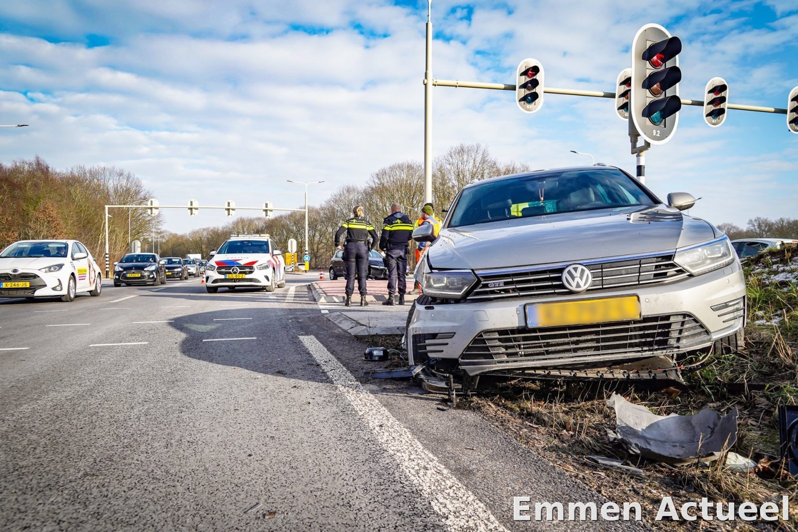 Veel schade en gewonde bij botsing op de Rondweg (N391) bij Emmen – Emmen Actueel