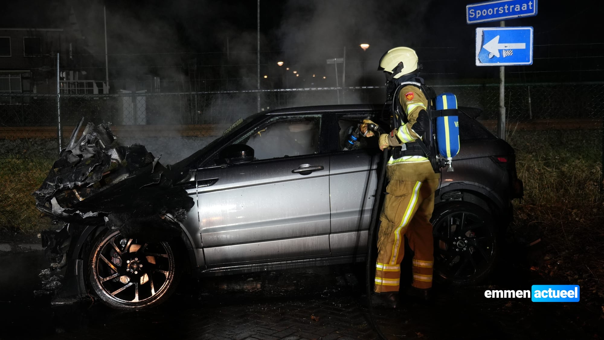 Auto brandt uit in Emmen – Emmen Actueel
