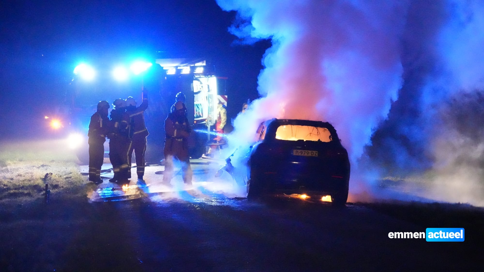 auto brand voledig uit in barger-compascuum – Emmen Actueel