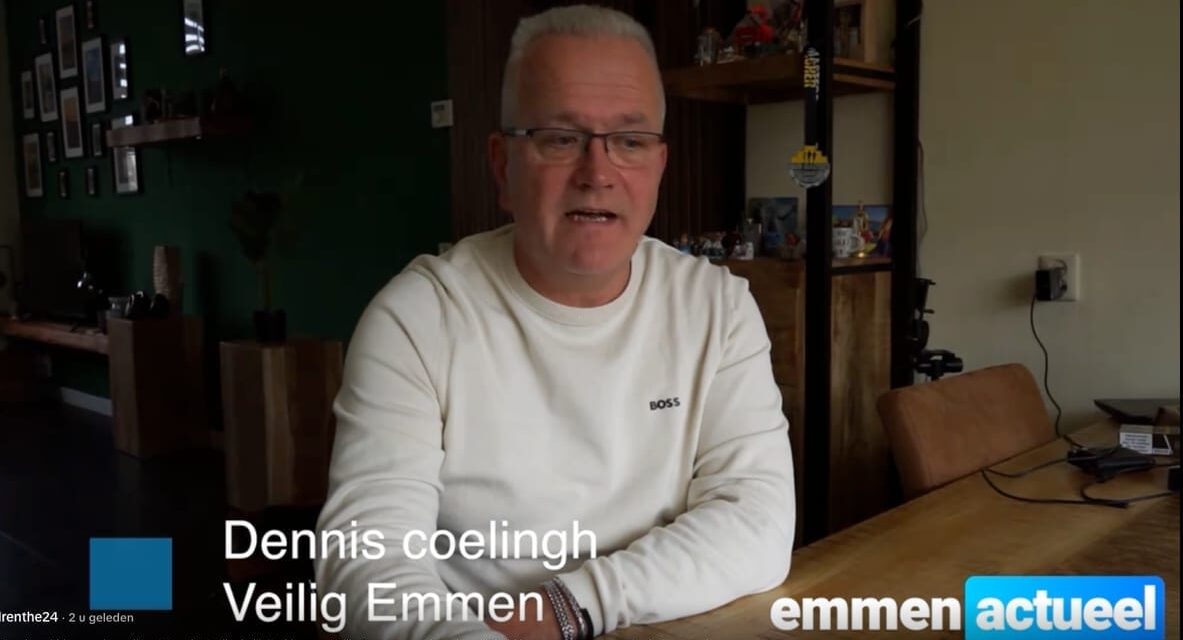 Veiligheid in Emmen volgens lijsttrekker Dennis Coelingh (Veilig Emmen) – Emmen Actueel