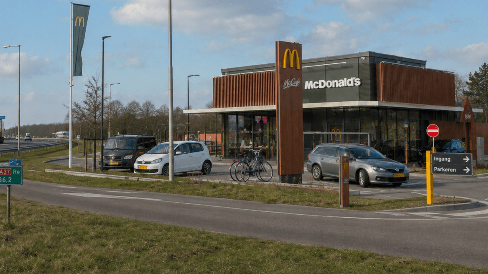 bouw mcdonalds bij klazienaveen gestart truckershotel volgt later 01
