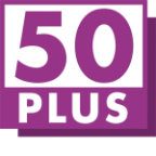 50PLUS logo