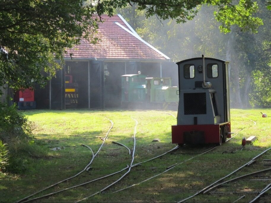 Nacht van de Nacht bij het Smalspoormuseum